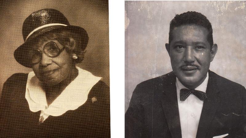 Portraits of Samuel W. Tucker, Annie B. Rose, Ferdinand T. Day
