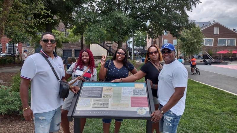 Domestic Slave Trade sign