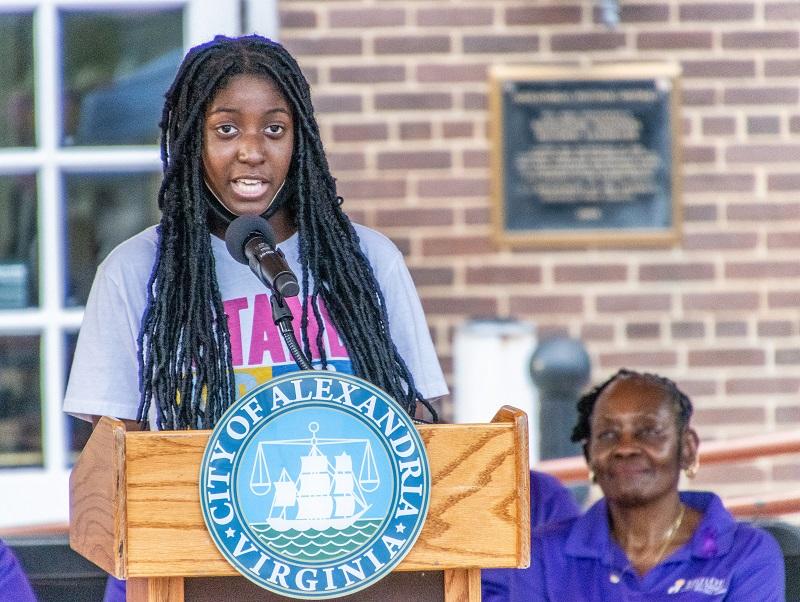 Miracle Gross, ACHS student, Thomas Memorial 2022